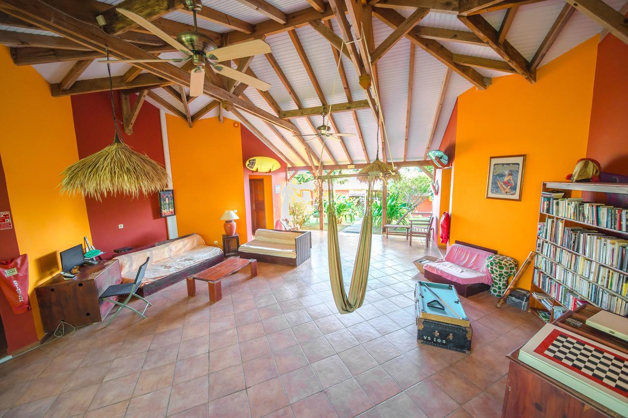 Sunset Surf Camp Hostel Saint-Francois  Bagian luar foto