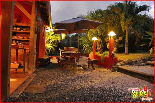 Sunset Surf Camp Hostel Saint-Francois  Bagian luar foto